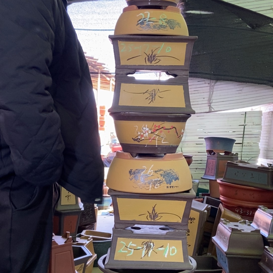 紫砂花盆紫砂紫砂