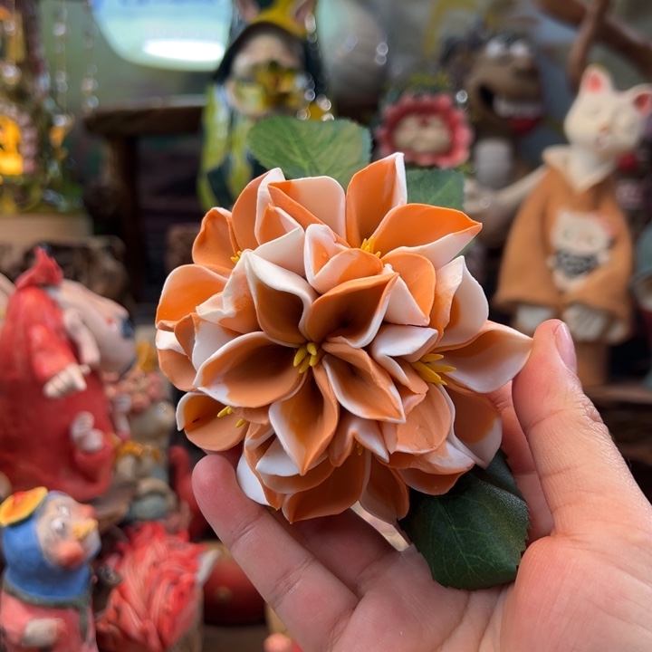 y***爱陶摆件小镇青花每日有新品