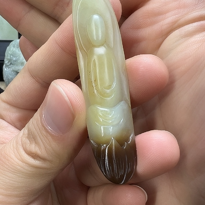 和田玉吊坠未镶嵌