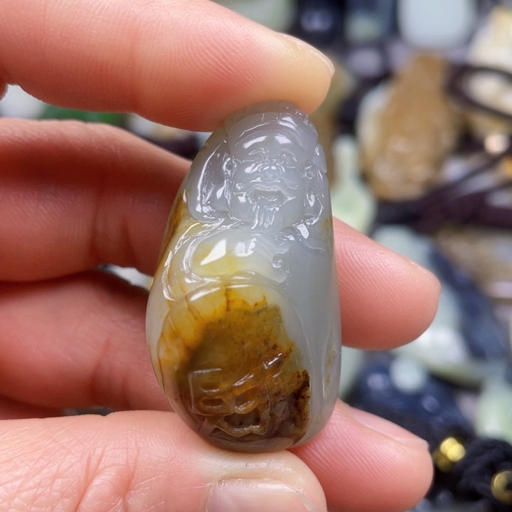 和田玉挂件未镶嵌