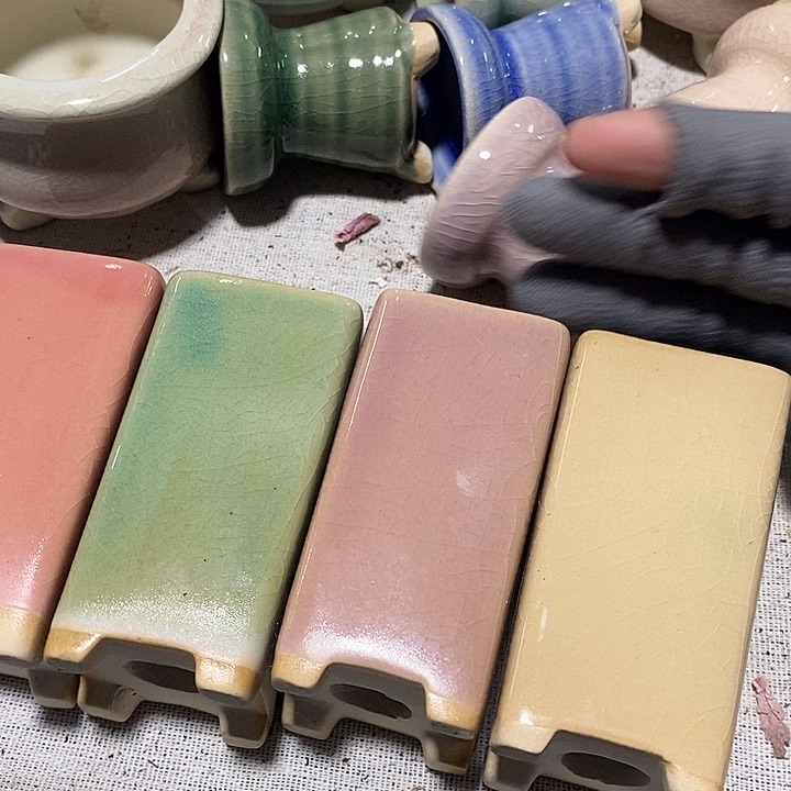 红陶【满10米包邮默认微瑕疵】2个随机