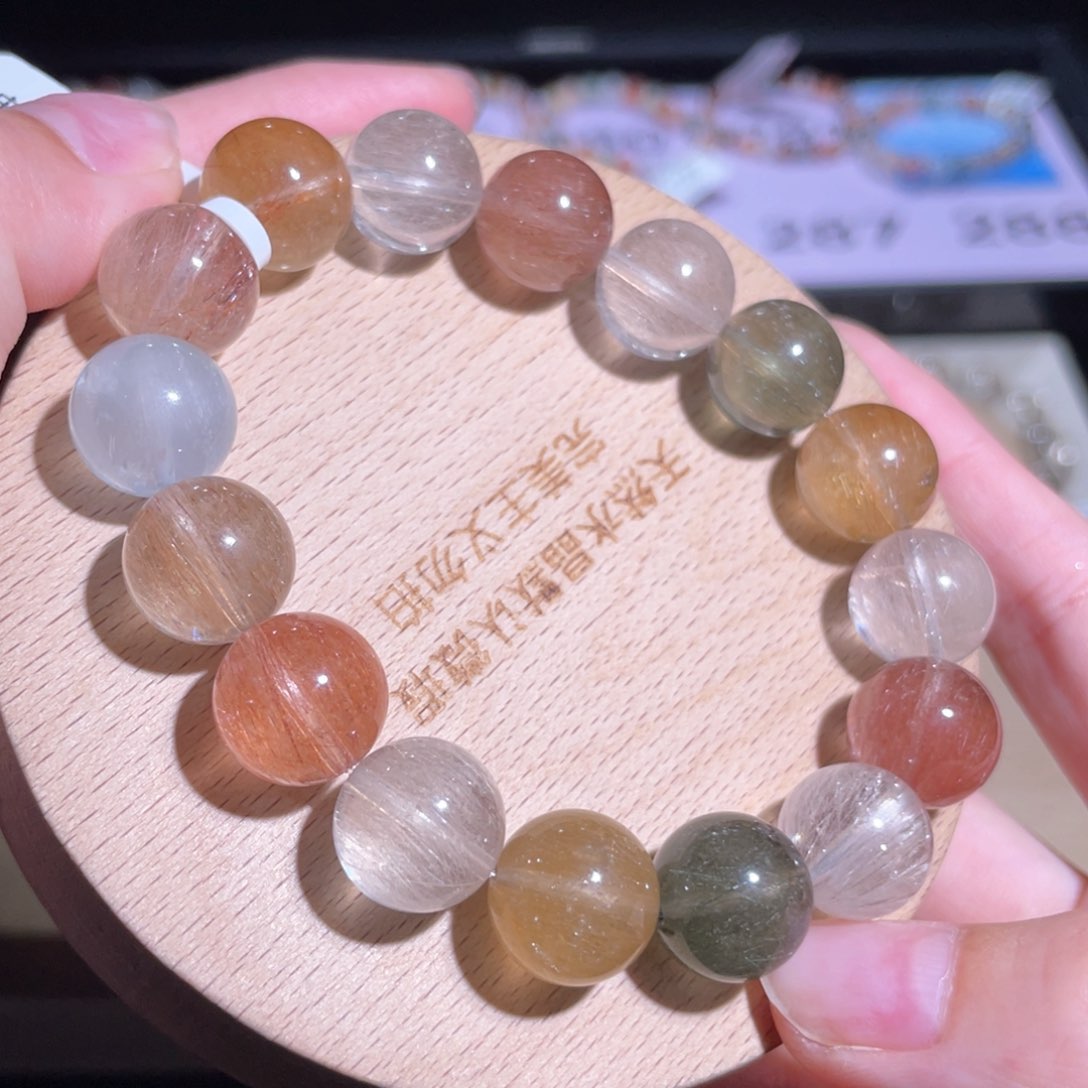 水晶手链未镶嵌286 号多样性发一 S 13mm+