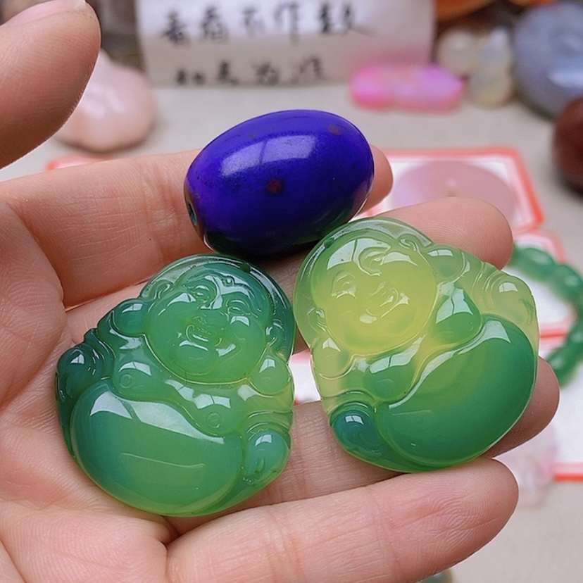 【闪购商品】未镶嵌玛瑙/玉髓珠宝半成品逍*