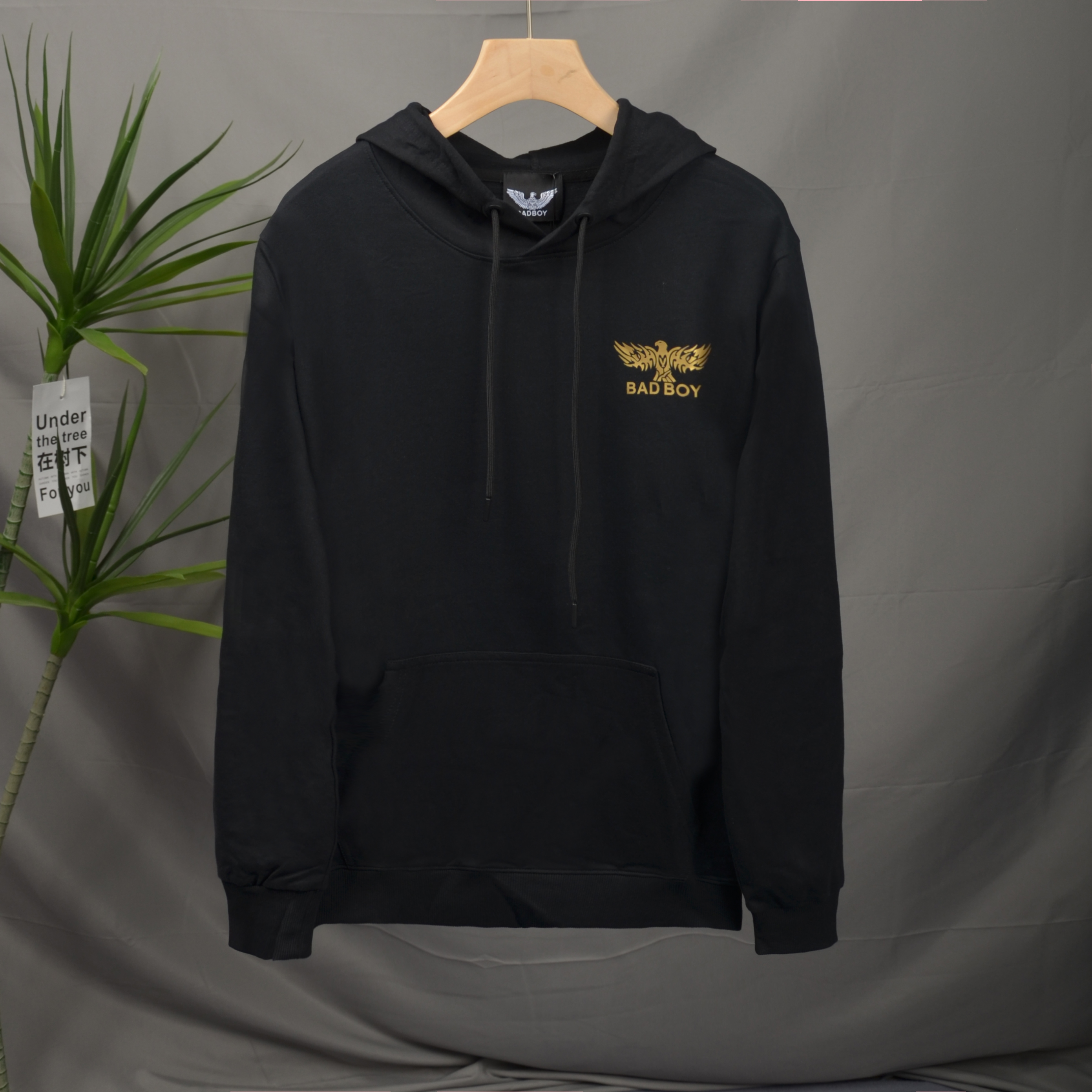 断码处理 秋冬季男款连帽套头卫衣 保暖百搭休闲舒适195码3320