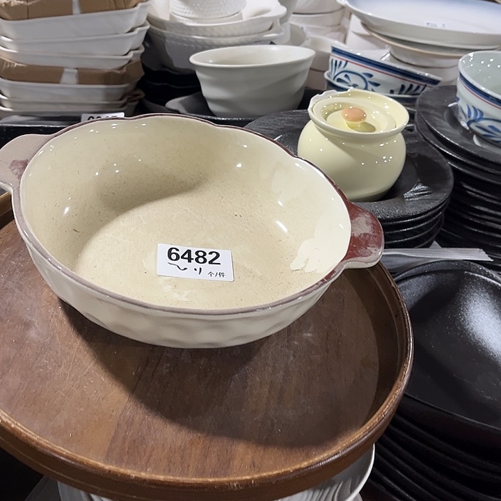 瓷微瑕外贸餐具6482