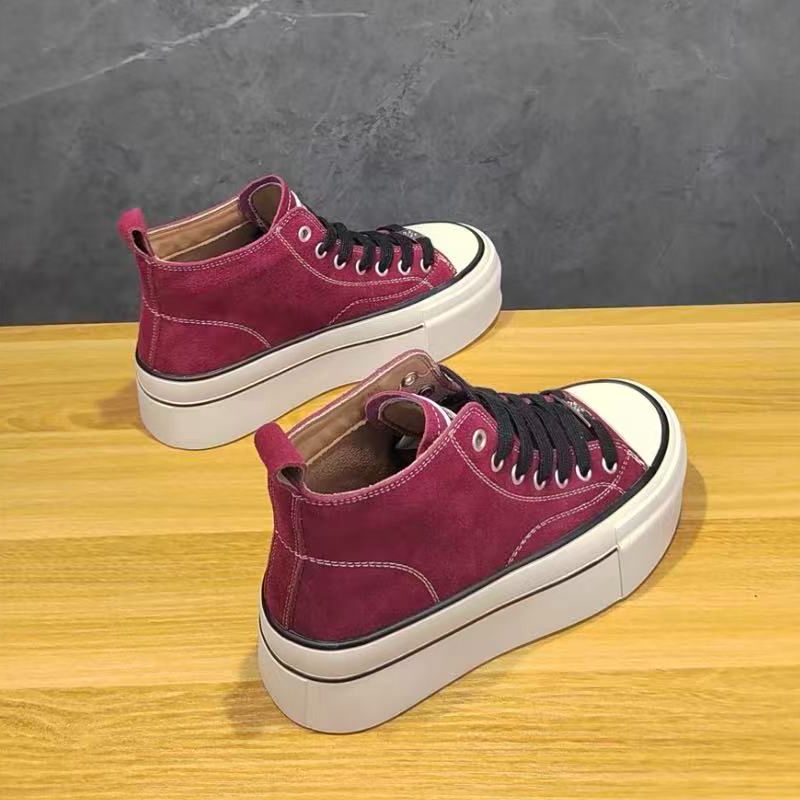 2025秋冬新款休闲百搭学院风增高百搭松糕女鞋板5Z1-57553