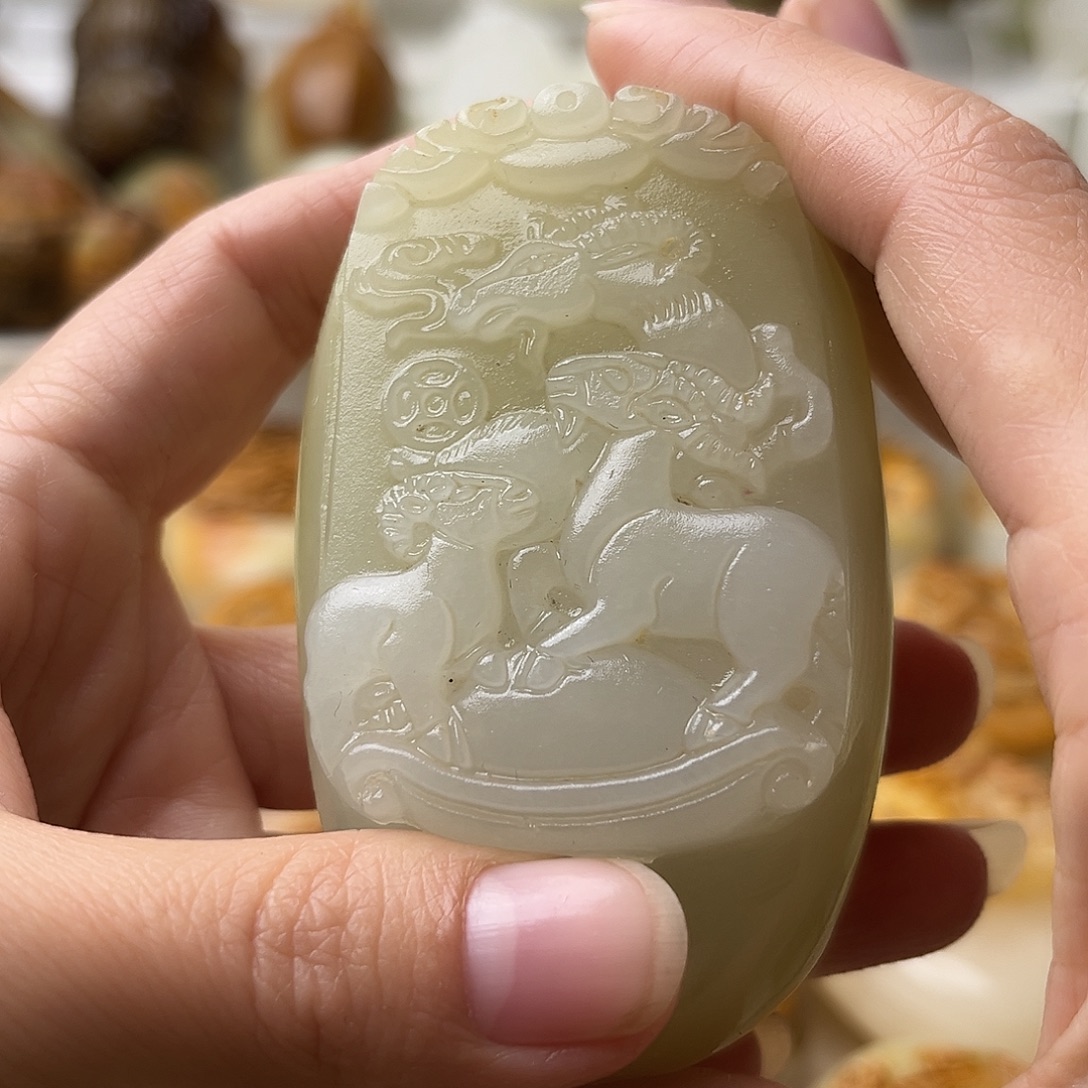石材古青石不退换羊