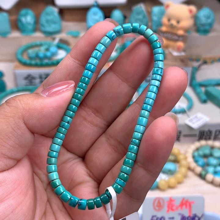 未镶嵌绿松石珠宝奇石