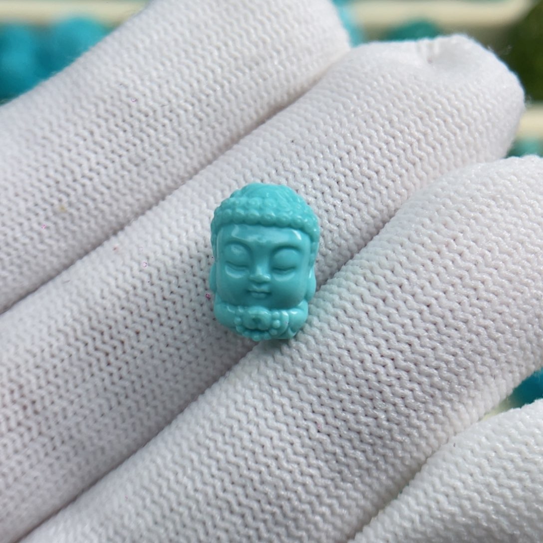 绿松石颈饰未镶嵌卡8.8-12.6-7.7