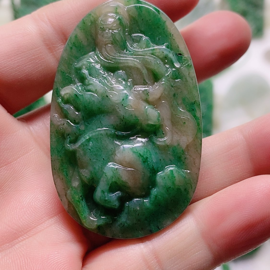 【闪购商品】独山玉挂件未镶嵌