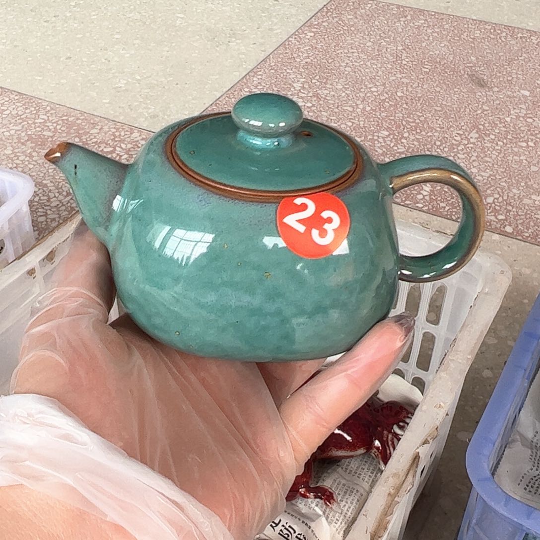 摆件郑家钧窑摆件微