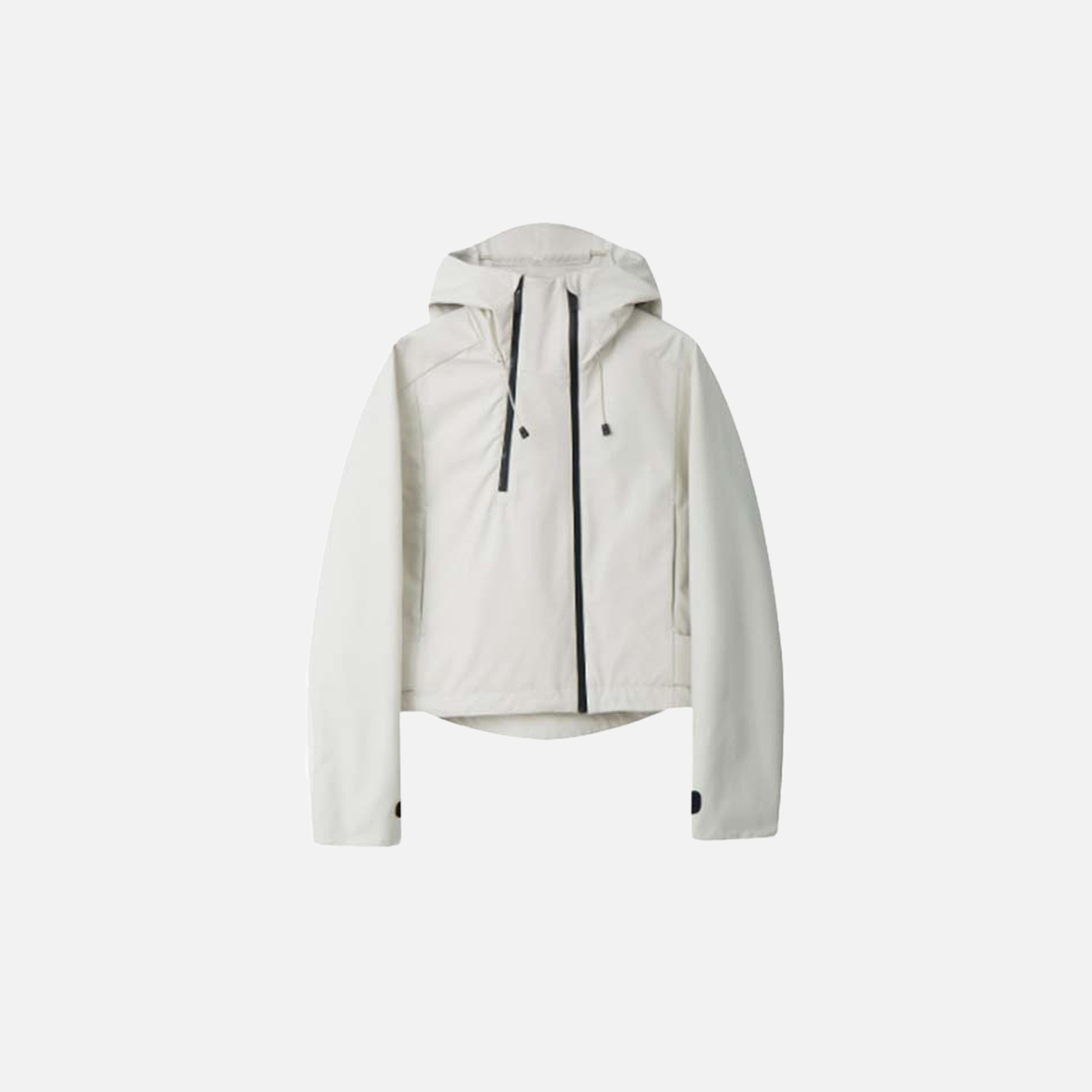 新款休闲时尚春季防风风衣简约女士连帽外套 031