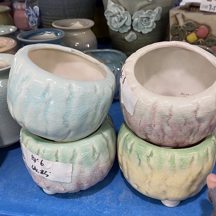 红陶【满10米包邮默认微瑕疵】4个