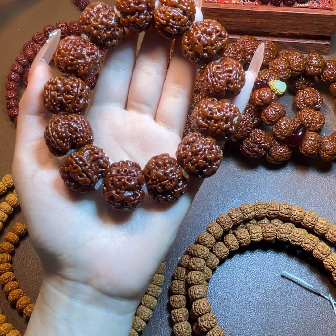 金刚菩提吊坠嗯**单圈5玉素肉