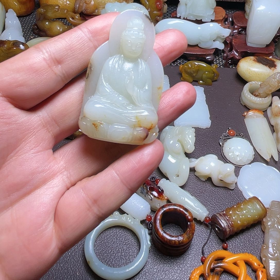 【闪购商品】未镶嵌和田玉挂件一*