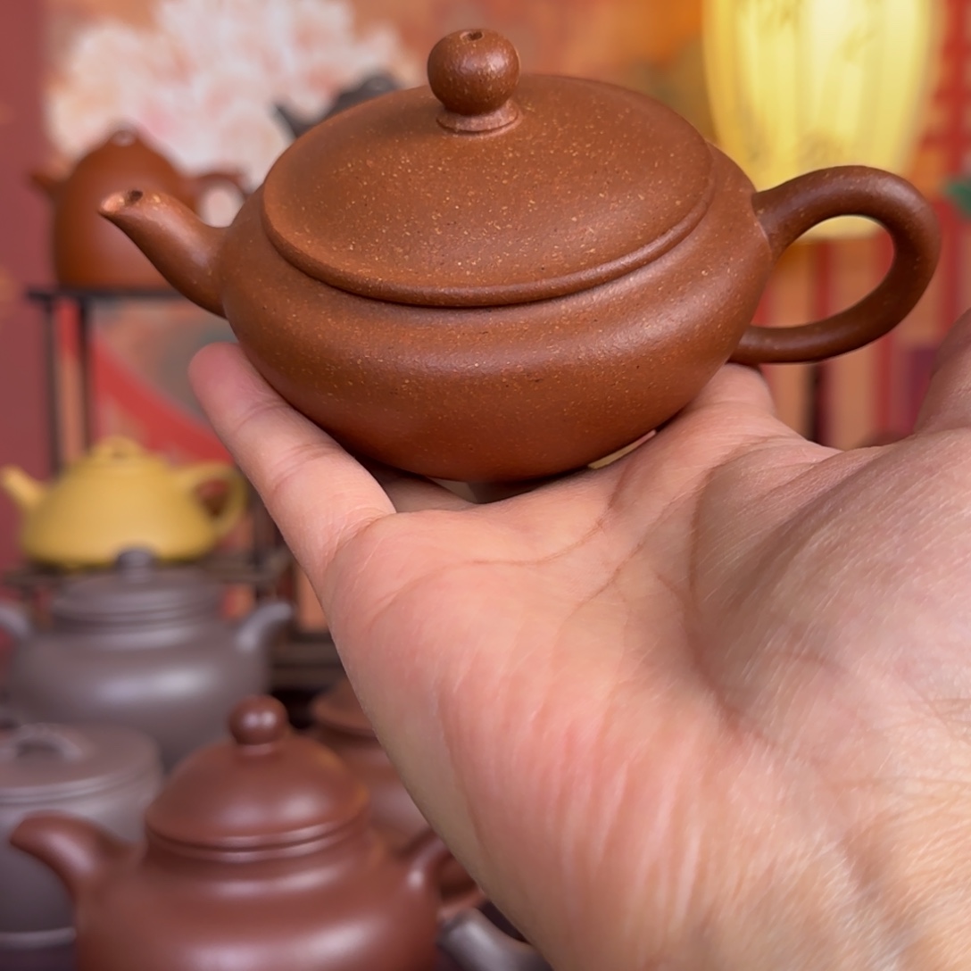 紫砂茶壶微瑕壶壶手工制作工艺