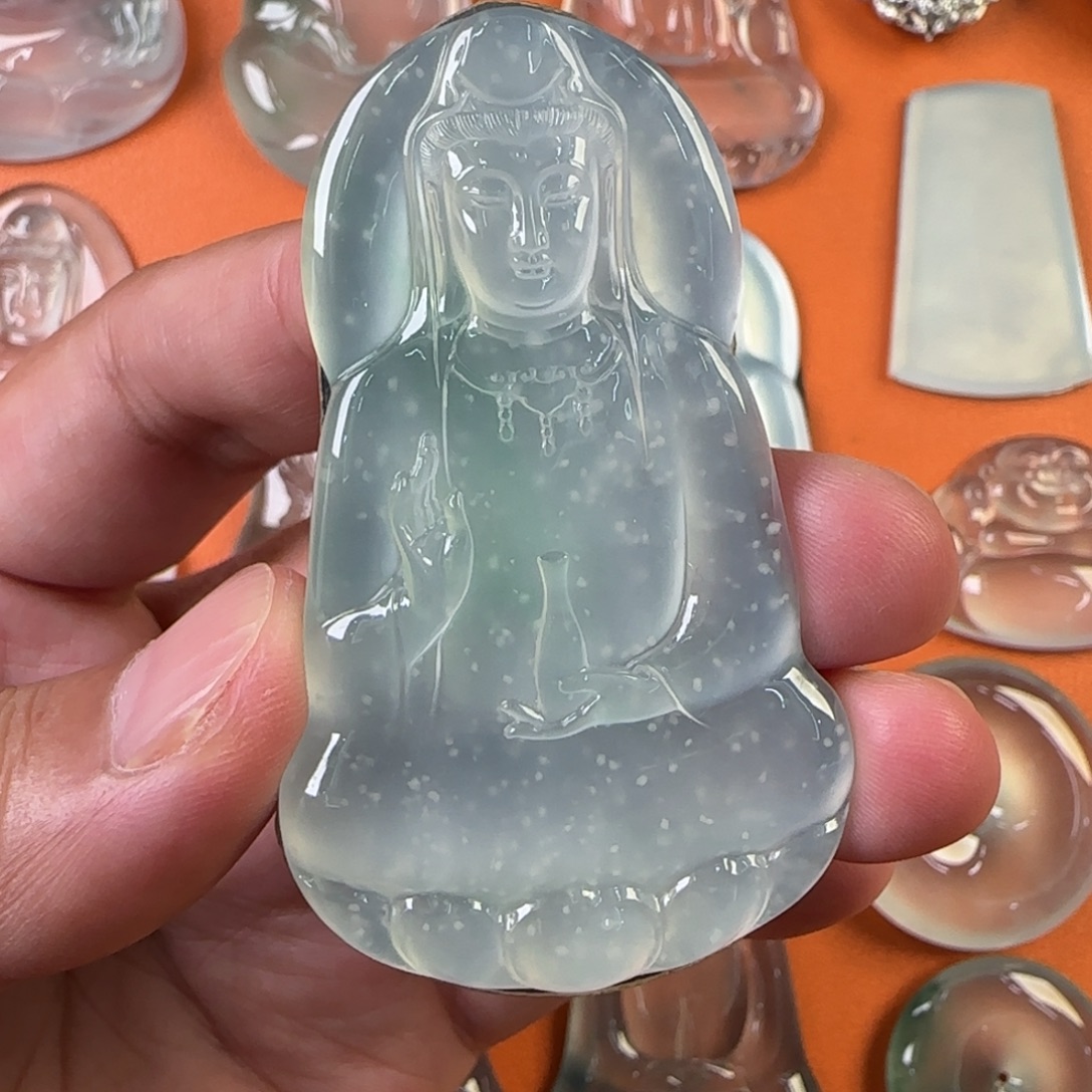 定制翡翠未镶嵌天然