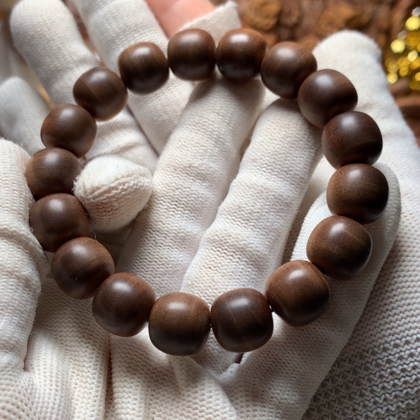 【闪购商品】檀香木手串/手链有****歌檀香手串12*13