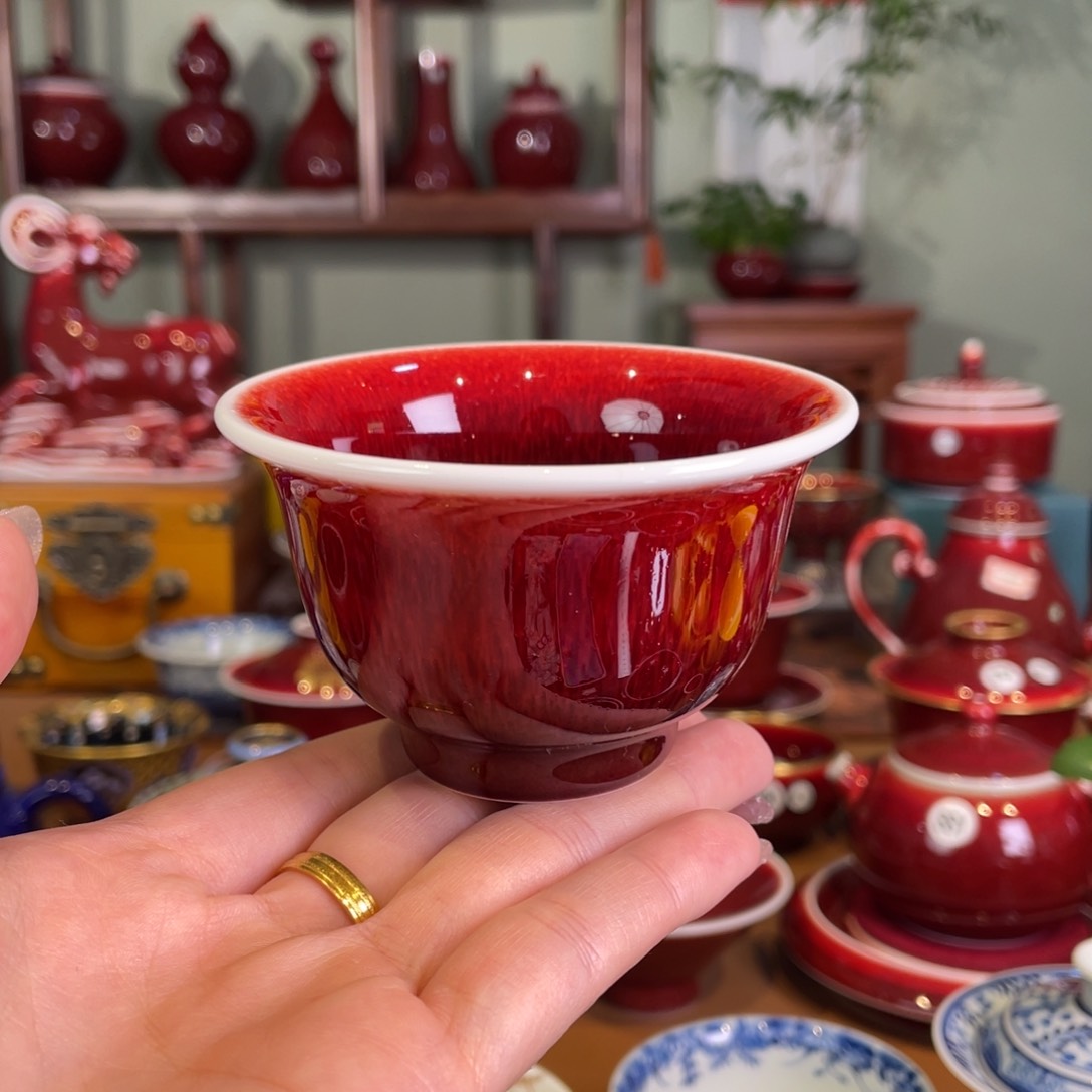 清欢雅玩原矿郎红福利小压手