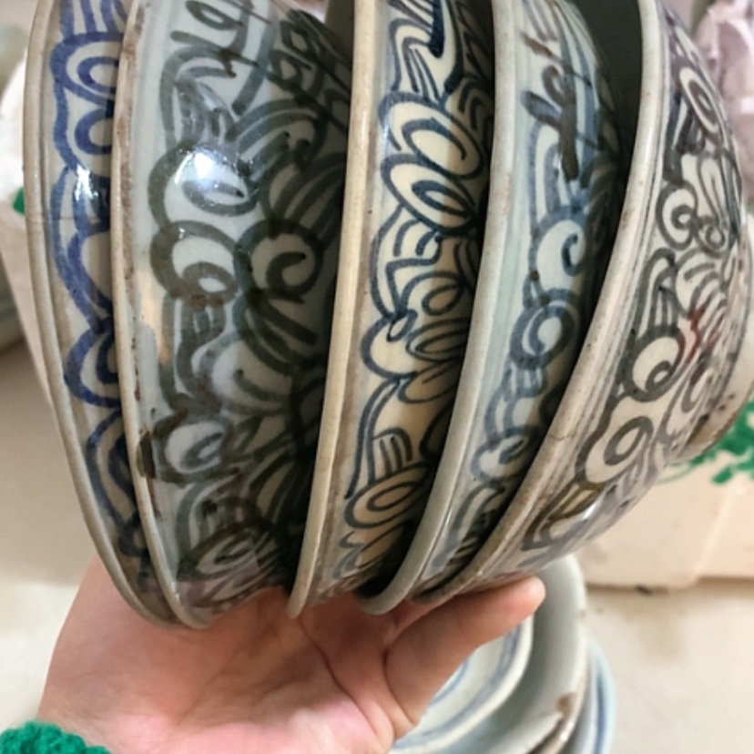 【闪购商品】青花瓷鸿**头