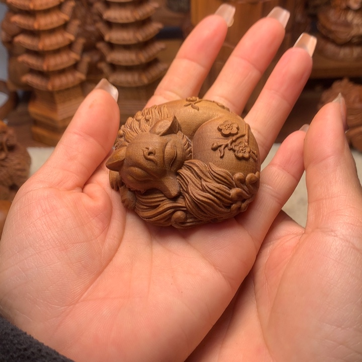 檀香木其他老山檀香手把件