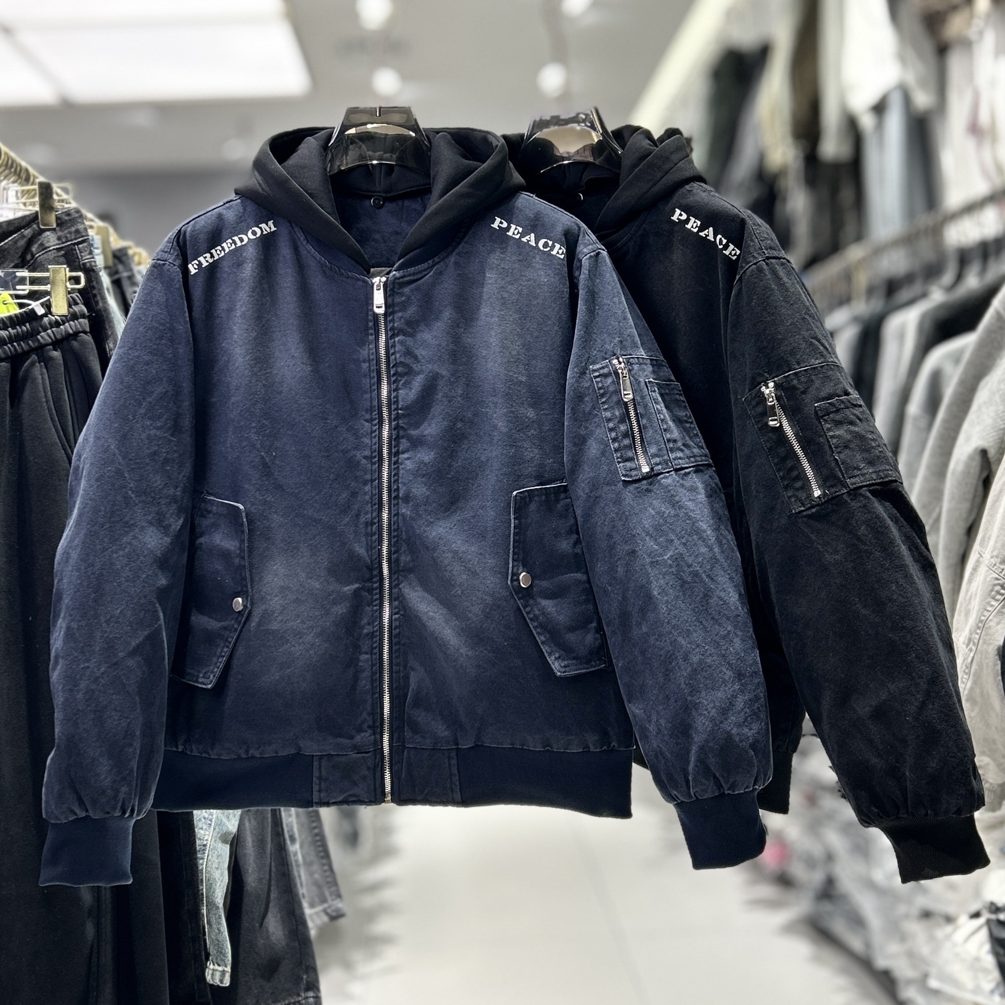 杉禾25冬季工装连帽羽绒服巴恩风保暖防风伐木工装羽绒夹克2853
