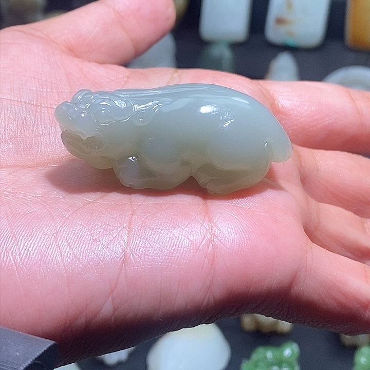 和田玉貔貅未镶嵌