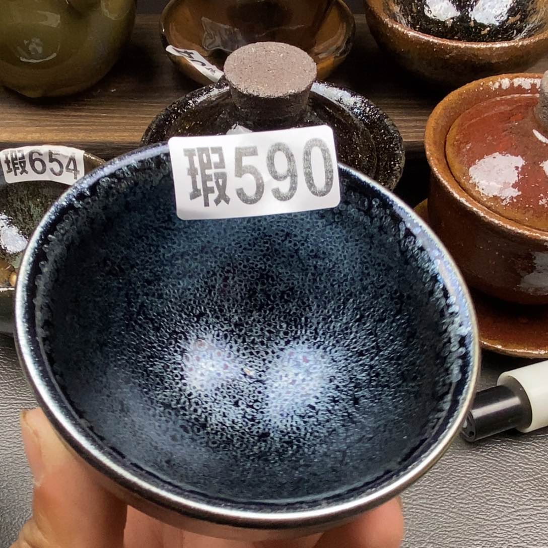 茶盏微瑕建盏主人杯子