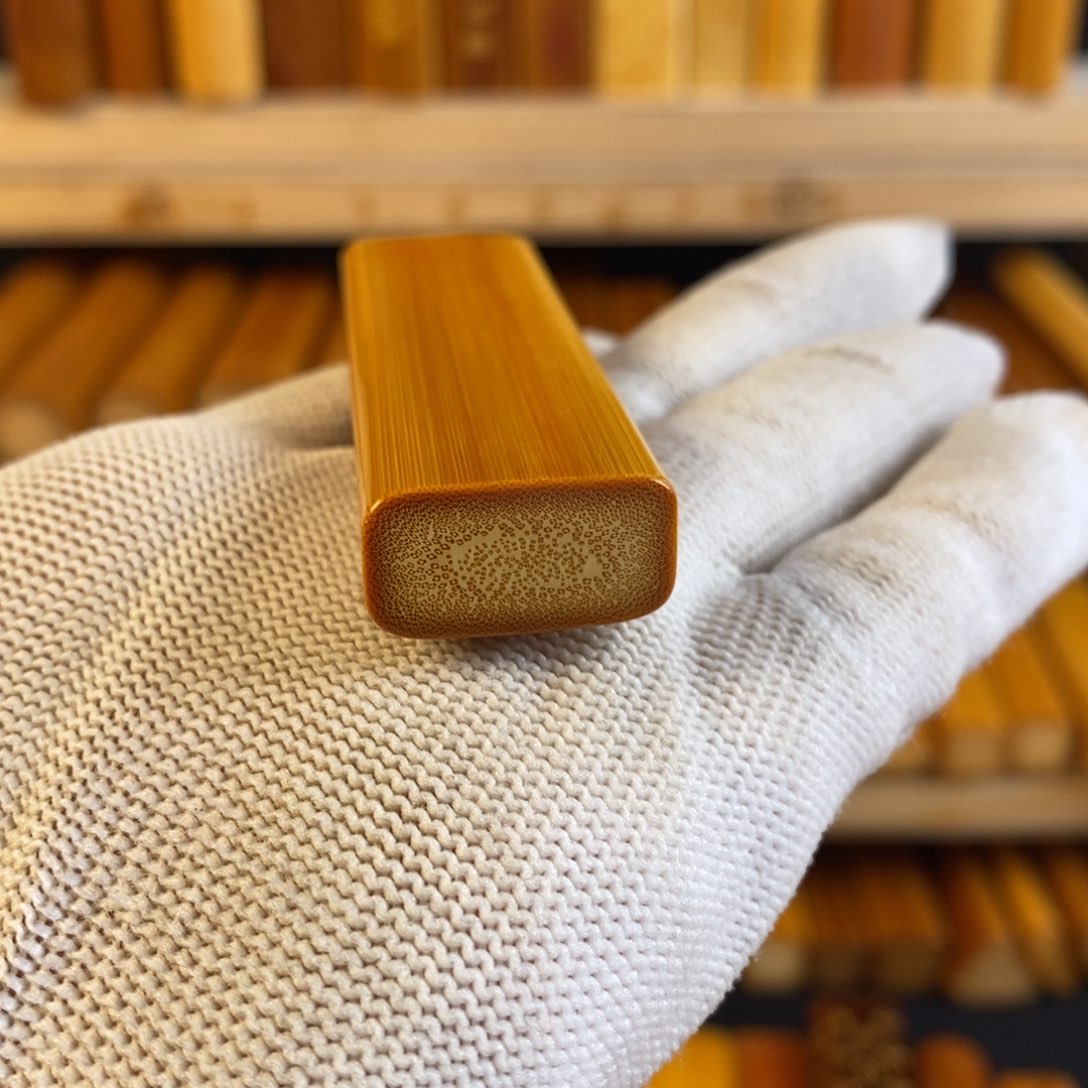 竹橙皮老料 厚皮满密