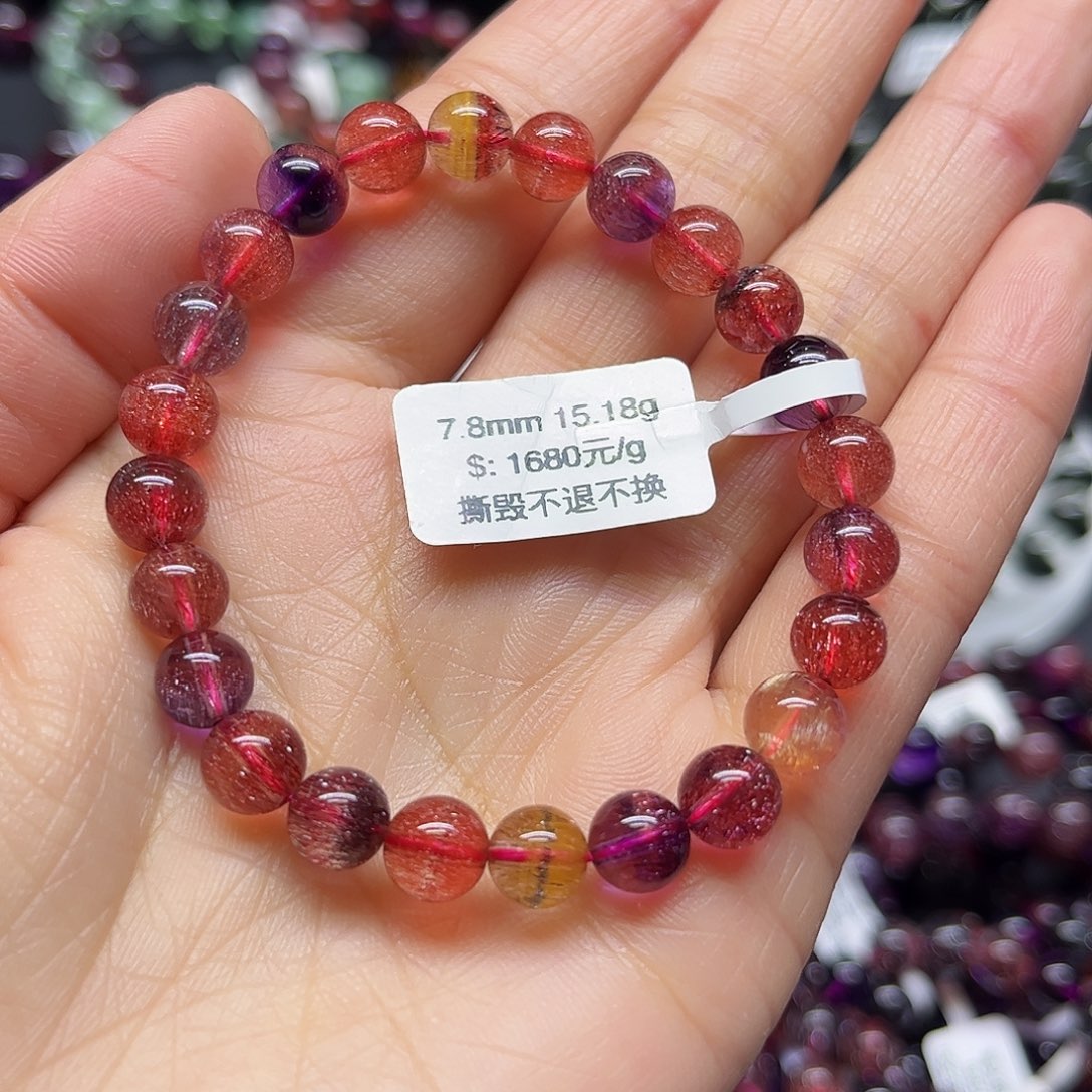 水晶手链未镶嵌手链