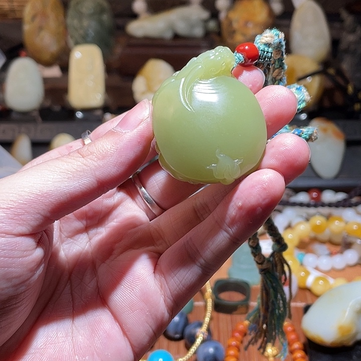 颈饰未镶嵌和田玉1519