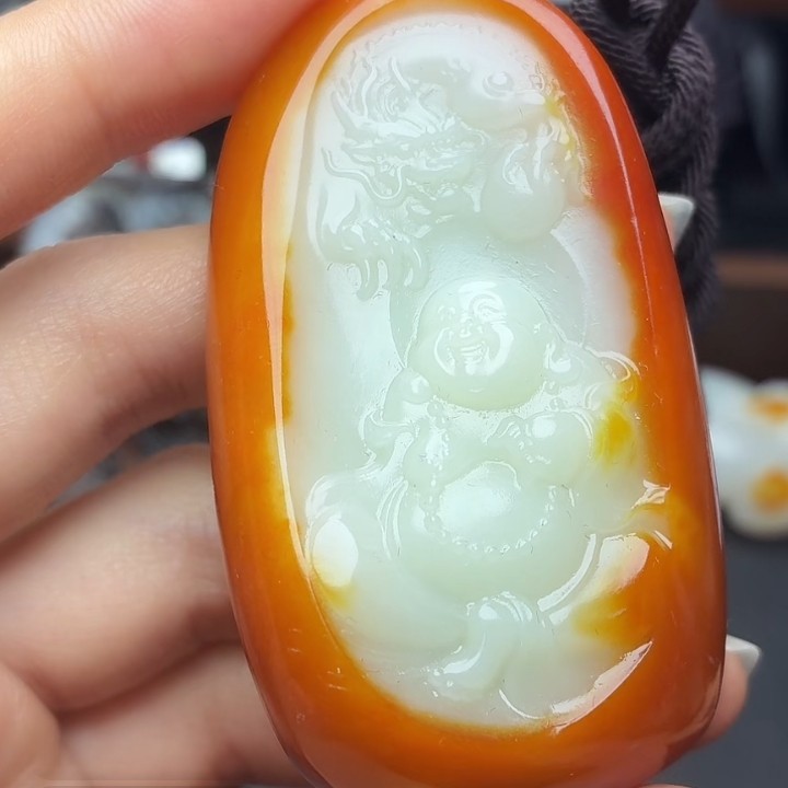 和田玉玉石挂件N1223拍一发一