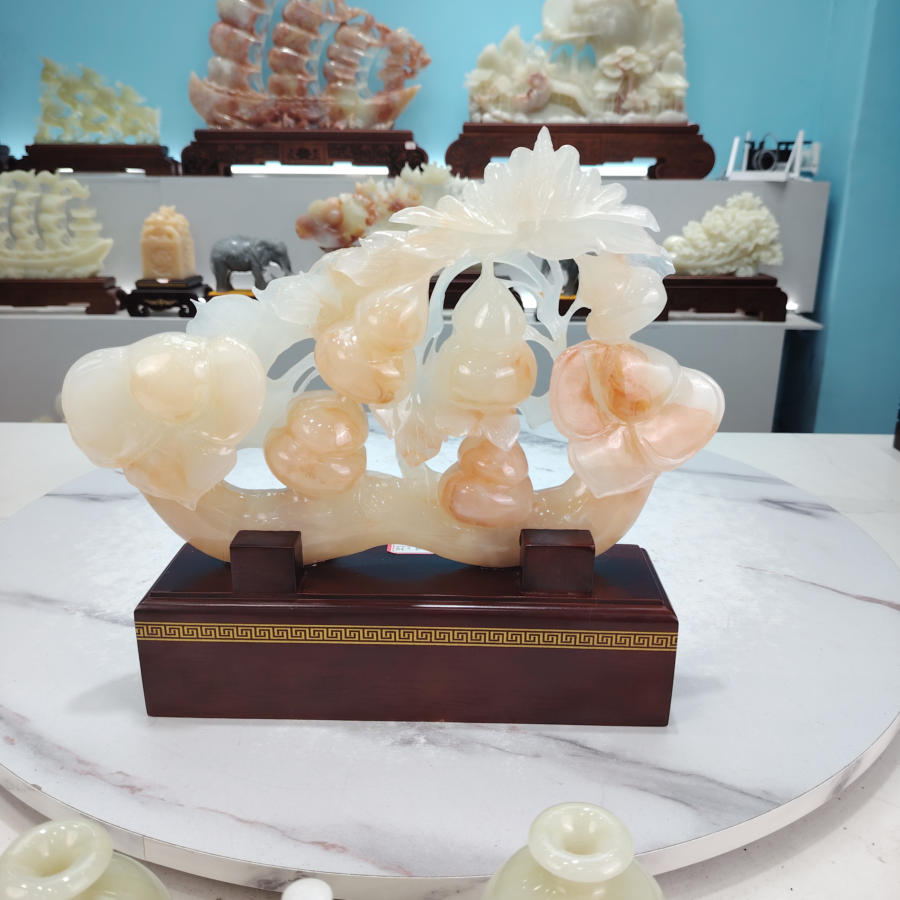 《付米链接》家居装饰品乔迁送礼开业公司办公室客厅摆件工艺品