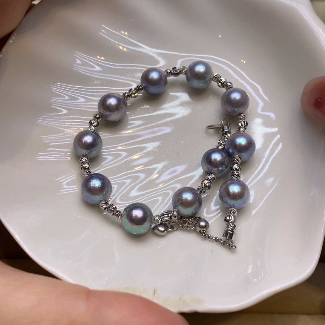 未镶嵌手链海水珍珠