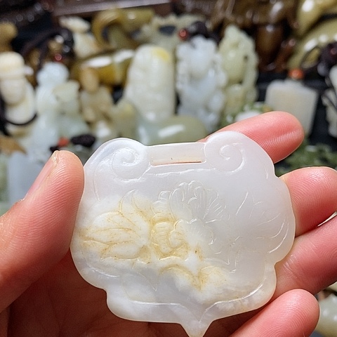 【闪购商品】和田玉（糖玉）挂件未镶嵌