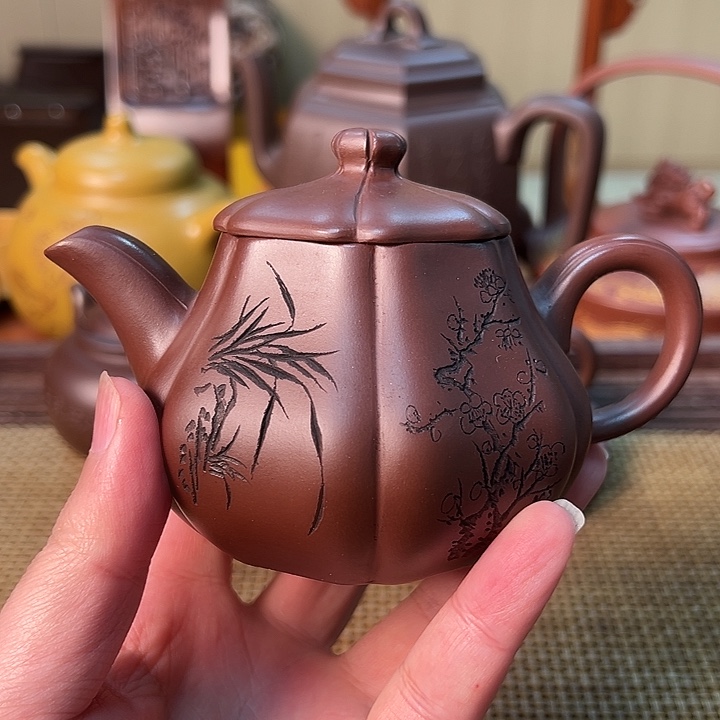 紫砂茶壶宜兴紫砂壶35