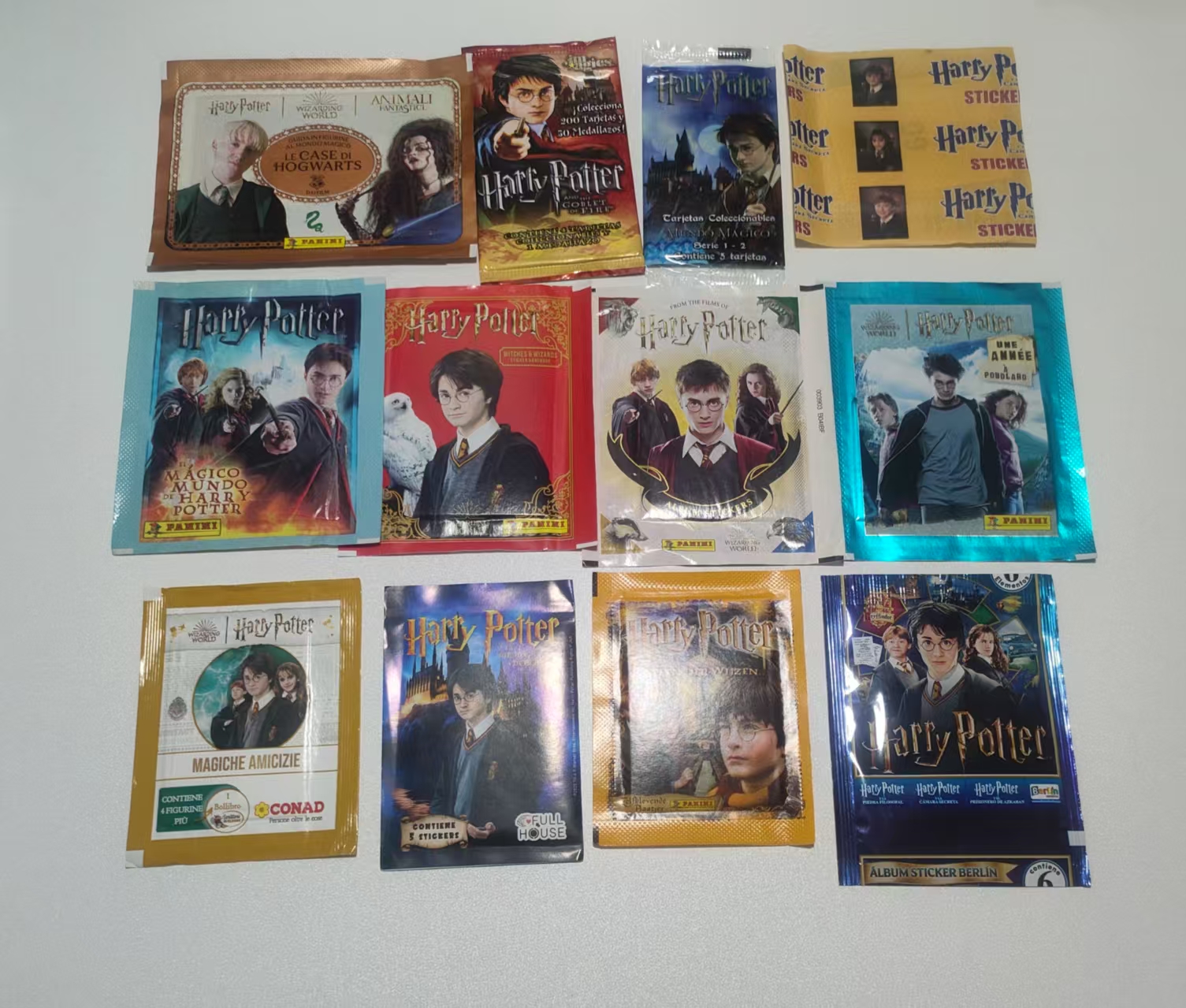 帕尼尼 哈利波特 系列贴纸收藏小集合小卡贴纸【默认代拆】