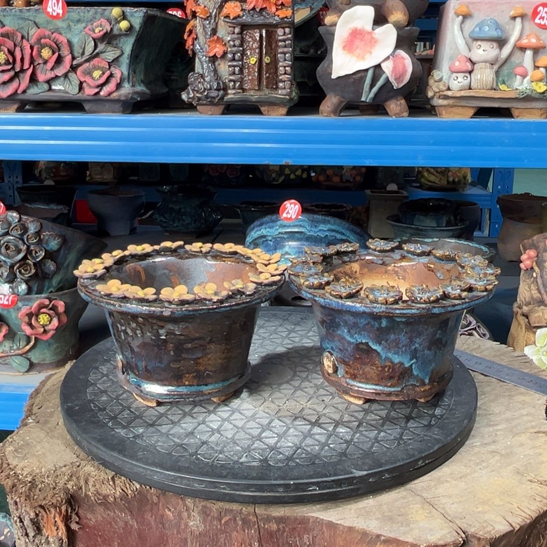 微瑕2 号陶然花器手工花盆