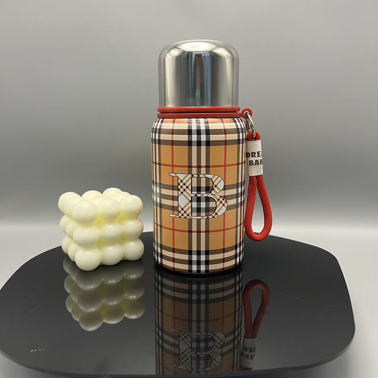 【B家大格】316不锈钢罗马小胖墩户外保温杯学生便携水杯