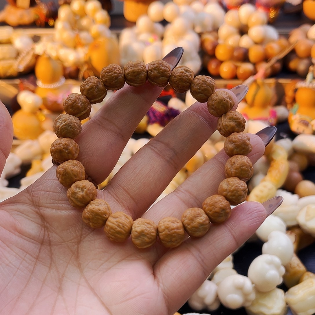 手串菩提根/象牙果蛤蟆背