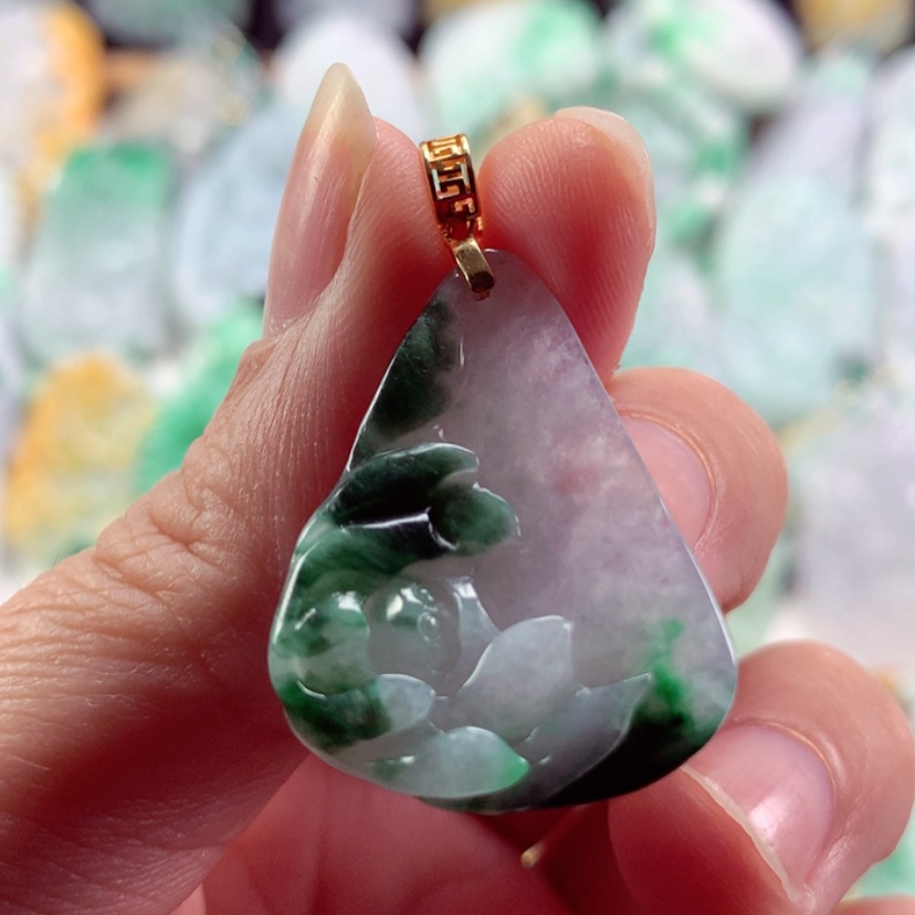 【闪购商品】翡翠吊坠(不含链)未镶嵌