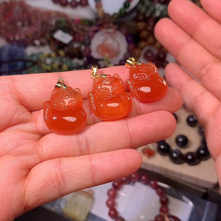 水晶颈饰未镶嵌多样性发一