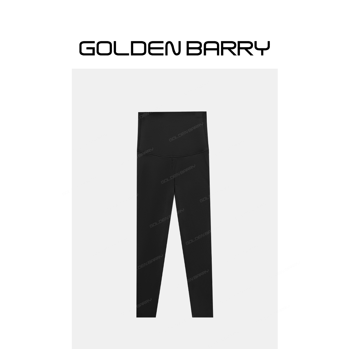 GOLDENBARRY|532010收腹双层加绒护膝打底裤