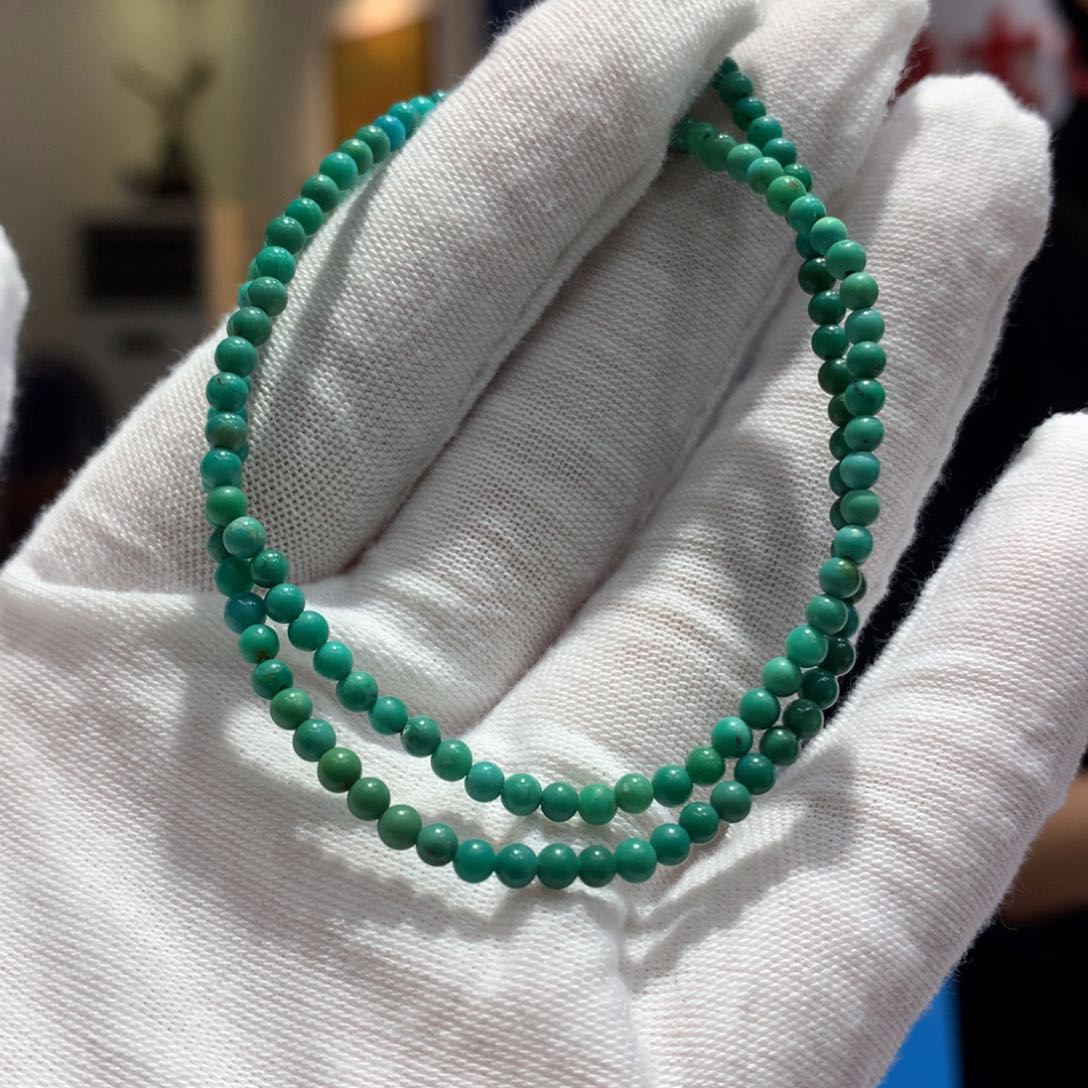 绿松石锁骨链未镶嵌