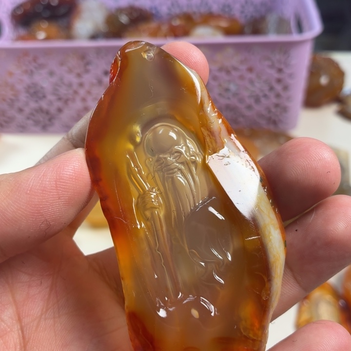 未镶嵌吊坠(不含链)玛瑙/玉髓