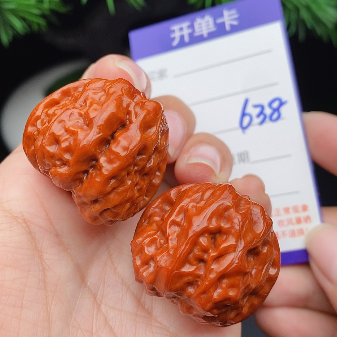 把件文玩核桃34蛤蟆头638