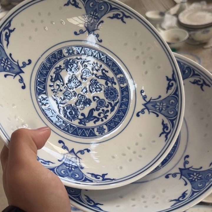 碗陶景德镇高温细白瓷餐具