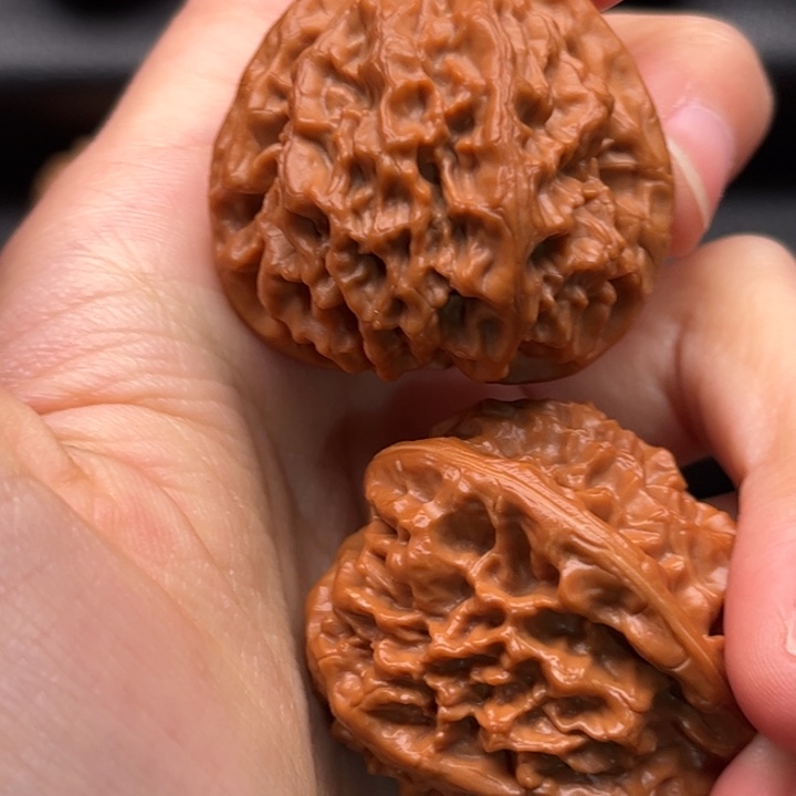 老***蛙吊坠文玩核桃无名虫眼