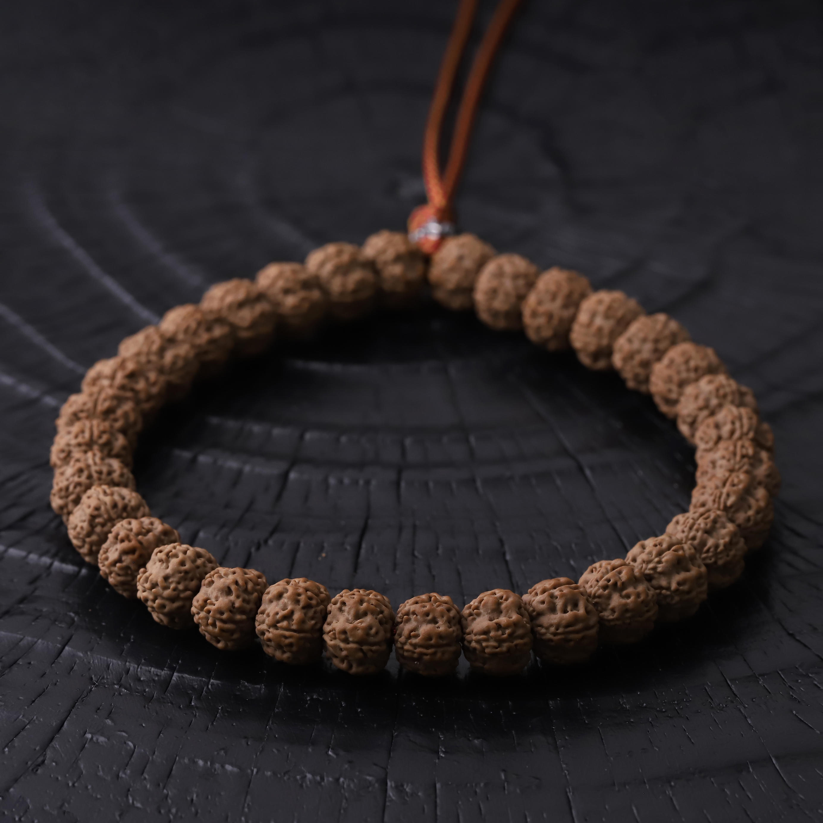 S9259【云端定制天价平细】平头尾细纹小金刚菩提单圈文玩手串