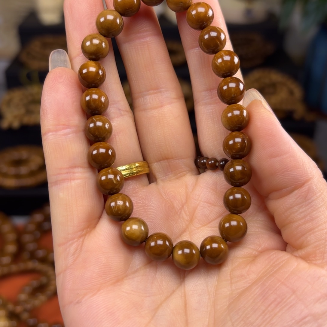 .***.库克手串库克圆珠卡8普挑